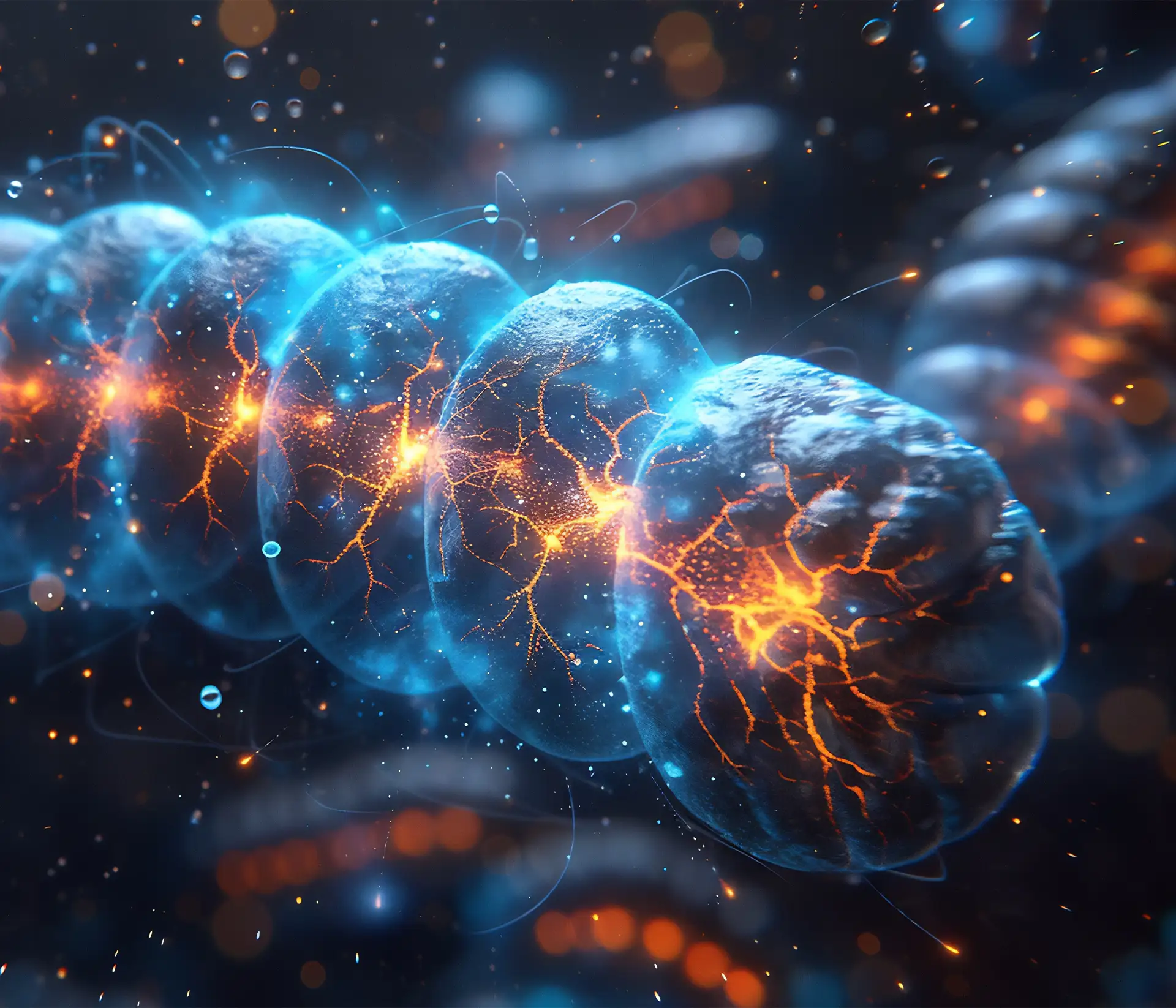 Dynamische Darstellung der Mitochondrien